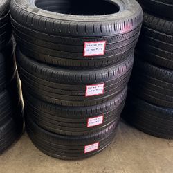 4-used Tires 205/55/R16 Kumho For 170.00 Installed.