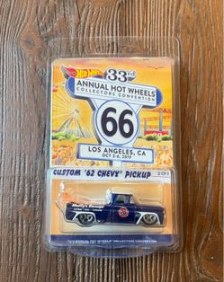 Hot Wheels 33rd Collectors Convention LA Custom 62 Chevy Pickup /5000
