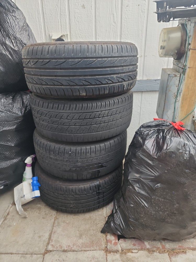 4 Tires With Rims