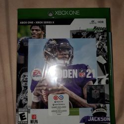 XBOX 1 MADDEN 21 GAME