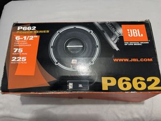 JBL P662 6.5" 2-WAY COMPONENT SPEAKERS