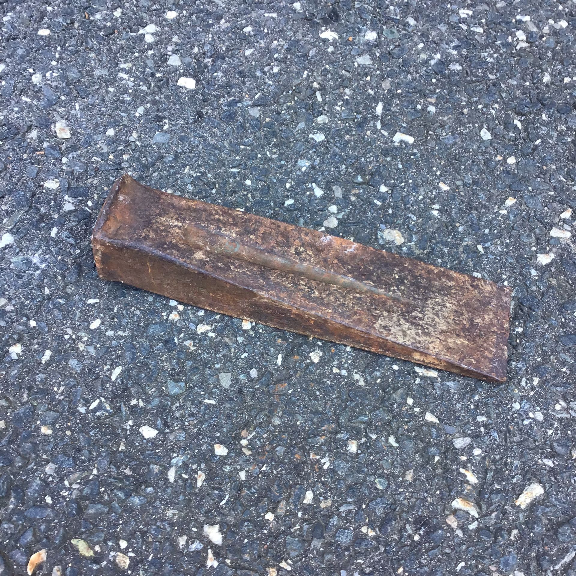 Log splitter wedge