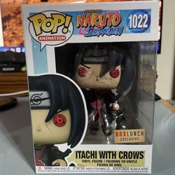 Funko Pop Animation Naruto Shippuden #1022 Itachi With Crows Boxlunch Exclusive 