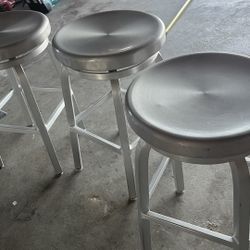 Barstools  Swivel Counter Stool Metal 