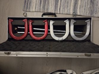 Horseshoe Set With Case