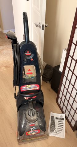 Bissell 12 amp carpet cleaner dual dirt filter pro gear  turbo 2x .  Brush roller is not rolling