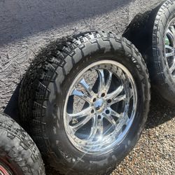 6 Lug Boss Rims Ford 20  Chrome Wheels 