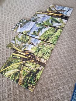 5 PIECE BEAUTIFUL CANVAS WALL ART