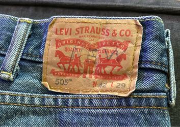 Levi 505 jeans 42 x 30
