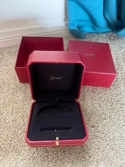 Cartier Empty Jewelry Box with Outer Box