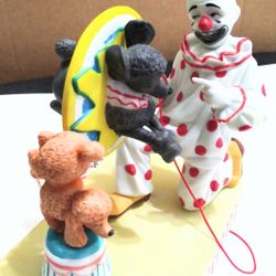 Ron Lee Toby The Clown Collection Porcelain 