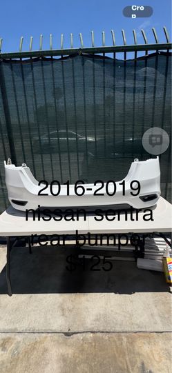 2019 Nissan Sentra, OEM rear Bumper