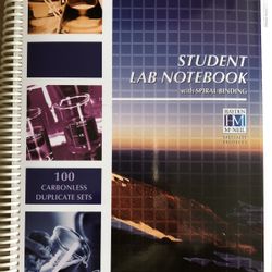 Lab Notebook (100 Carbonless Sheets)