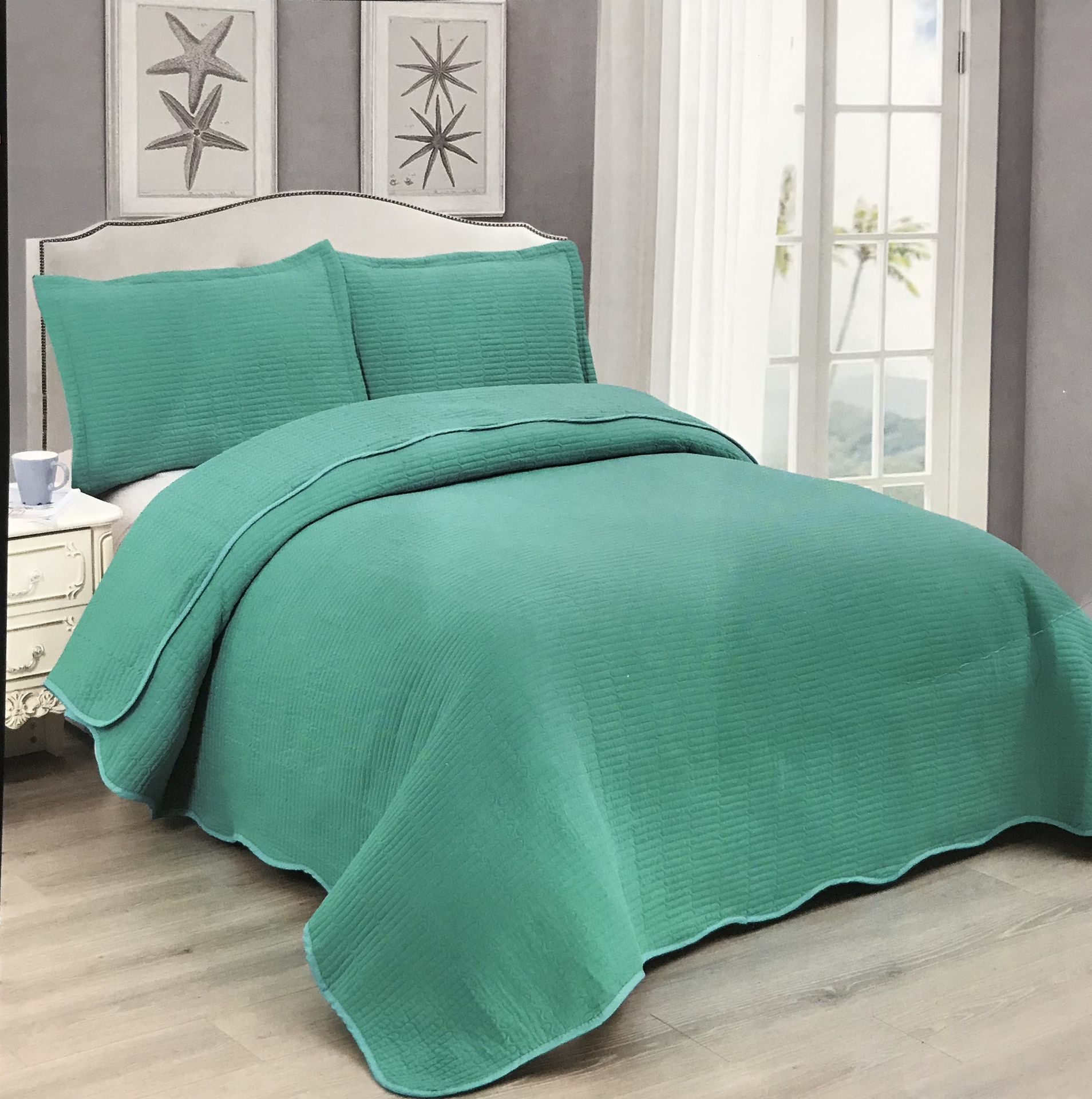 3 Pcs Quilt King Size