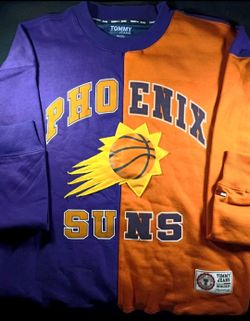 Tommy Hilfiger X Phoenix Suns Pullover Sweatshirt Mens Medium Purple / Orange