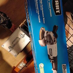 Hart Angle Grinder,Fast Charger & Battery 