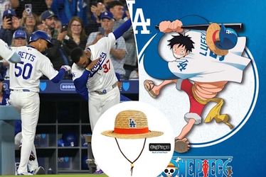 ONE PIECE DODGERS NIGHT 15RS ROW J AISLE SEAT