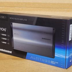 AudioControl Altitude Series Power Amplifier 3000 Watts Mono Subwoofer Amp A1500.1 🚨 Payment Options Available 🚨 No Credit Needed 🚨 