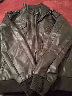 Leather jacket