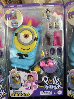 🔥NEW minion polly Pockets (Retails $19.97)