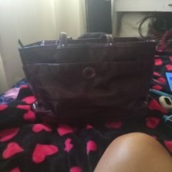 Gently Used Purple COACH Diaper Bag