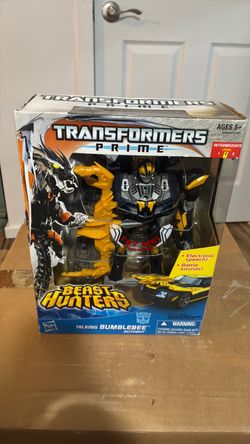 Transformers Prime Beast Hunters Talking Bumblebee
