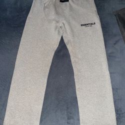 Brand New Essentials Sweatpants - Dark Oat (Size Small)