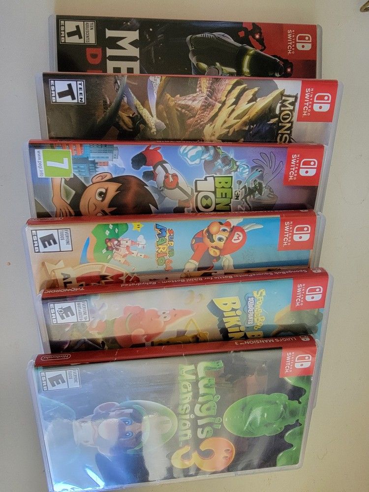 Nintendo Switch Games For Sale!!