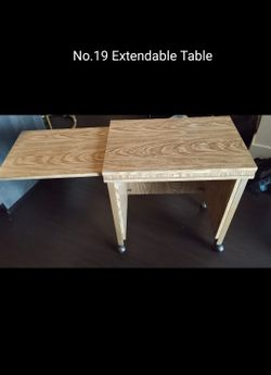 Extendable table
