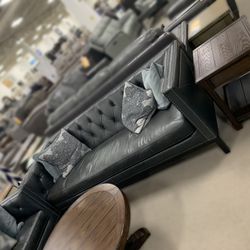 Leather sofa