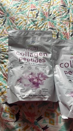 Multi collagen peptides 1Lb  each bag $10