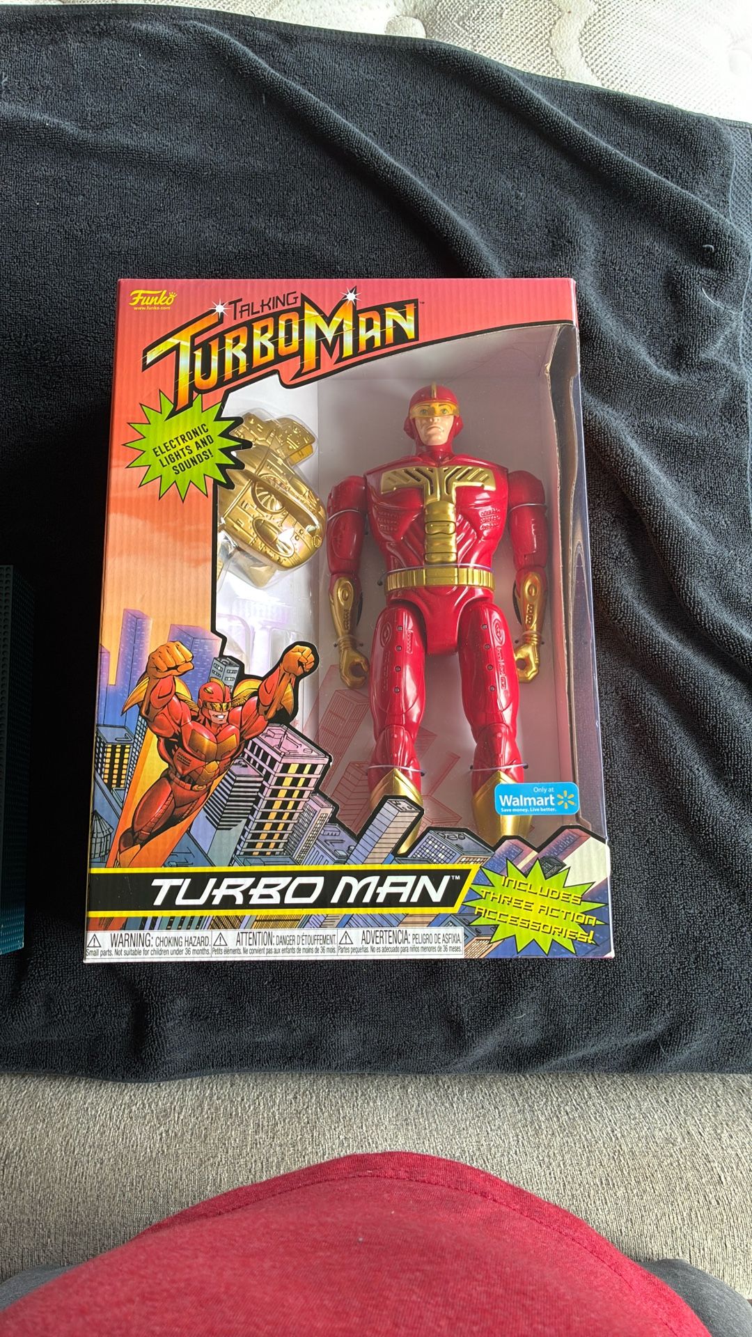 Turbo Man Talking Action Figure.. Never Been Opened 