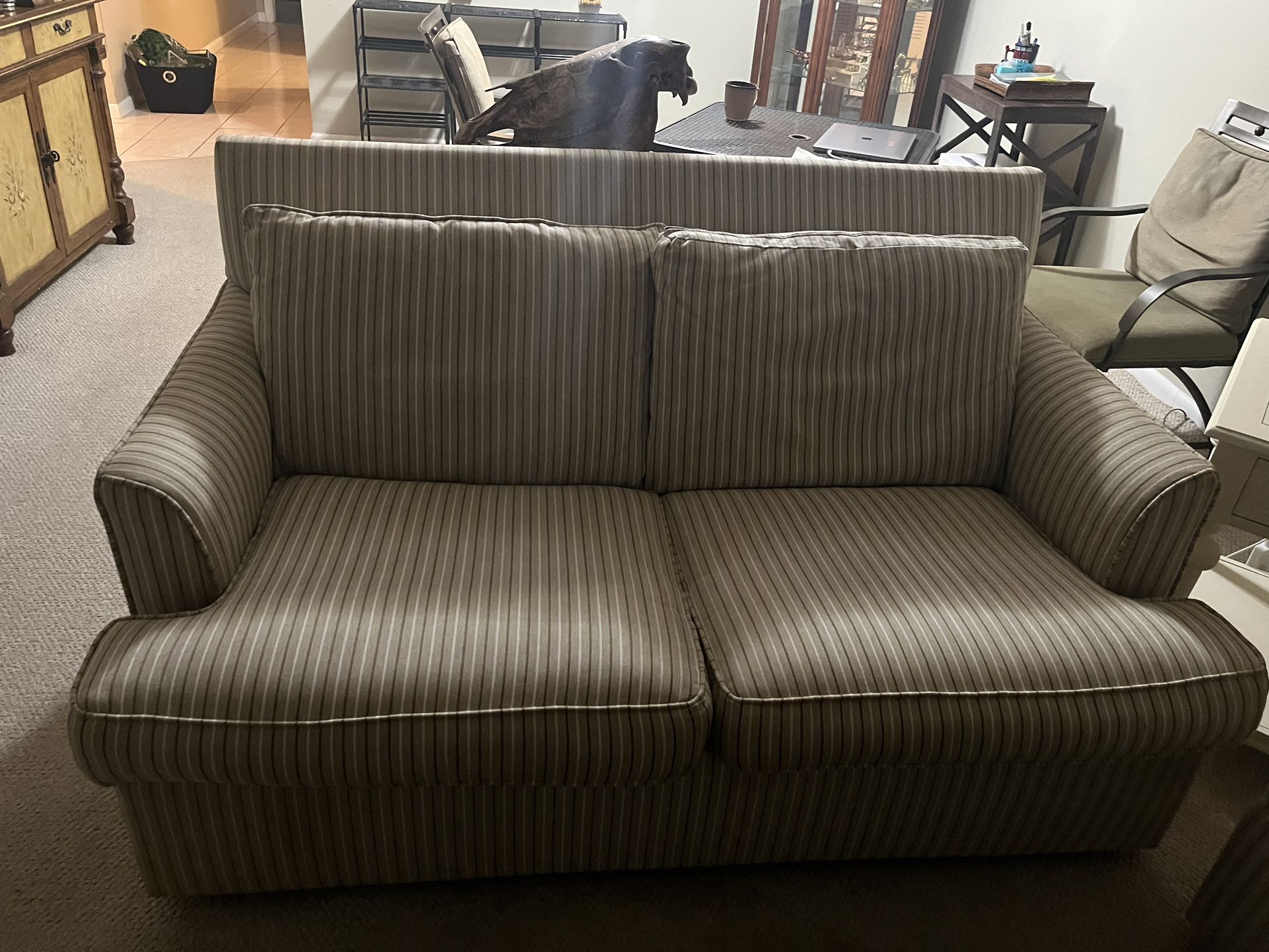 2  Separate Love Seat couches