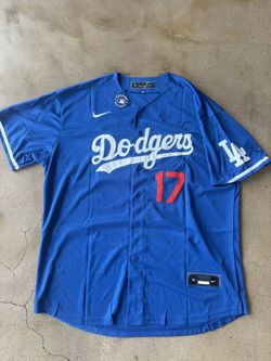 New Los Angeles Dodgers Blue Jersey Ohtani Japanese
