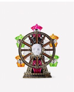 Neon Spooky Ferris Wheel Color-changing Nightlight