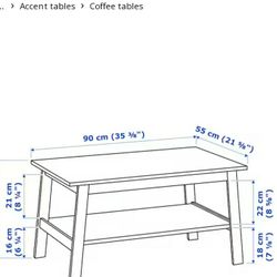 White Coffee table 