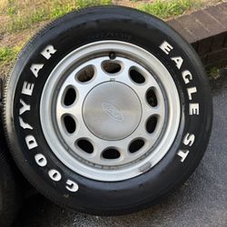 79-92 Fox Body Mustang GT Wheels 4 Lug 10 Hole Original Wheels 