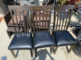 Walnut chairs