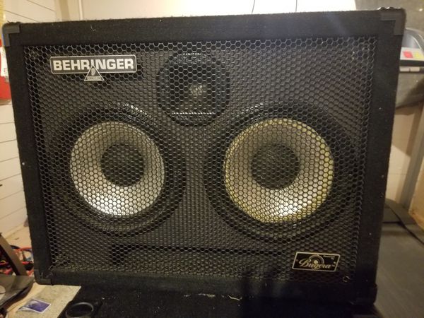 Behringer Ultrabass Ba210 500 Watt 2x10 Bass Cabinet For Sale In