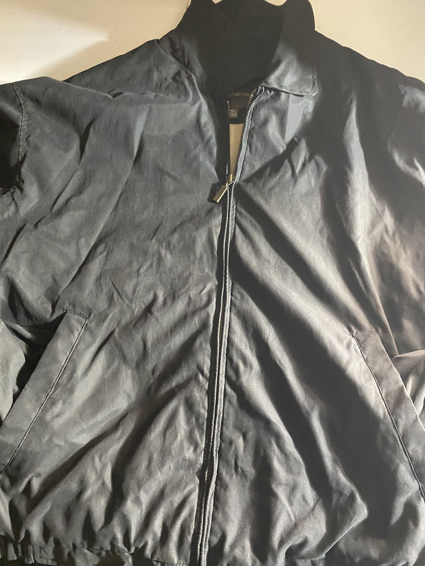 Mens Xl Croft & Barrow Black Jacket