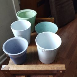 Glass Flower Pots