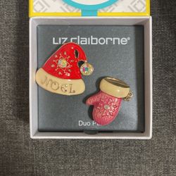 New Liz Claiborne Mittens Pin Brooch