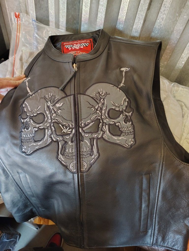 Leather Vest