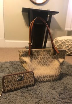 Michael Kors purse and wallet