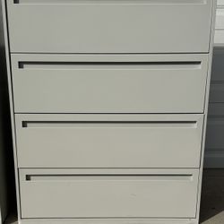 The Hon Company 4 Drawer Lateral Filing Cabinet 