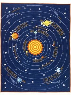 Land of nod space quilt top