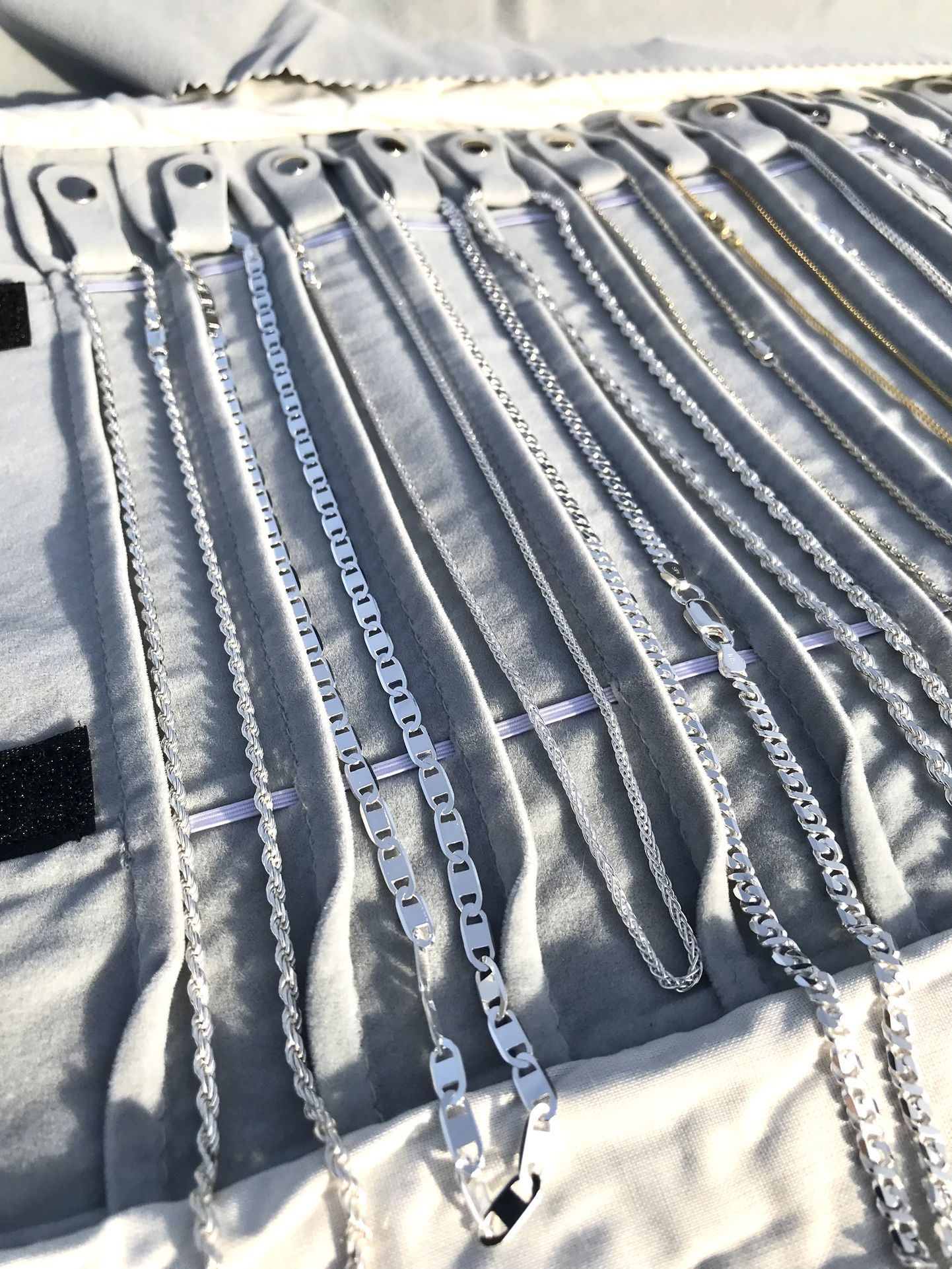 Sterling Silver Chains Cadenas De Plata Rope Miami Cuban...