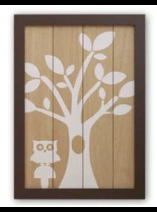 Framed OWL wall Art
