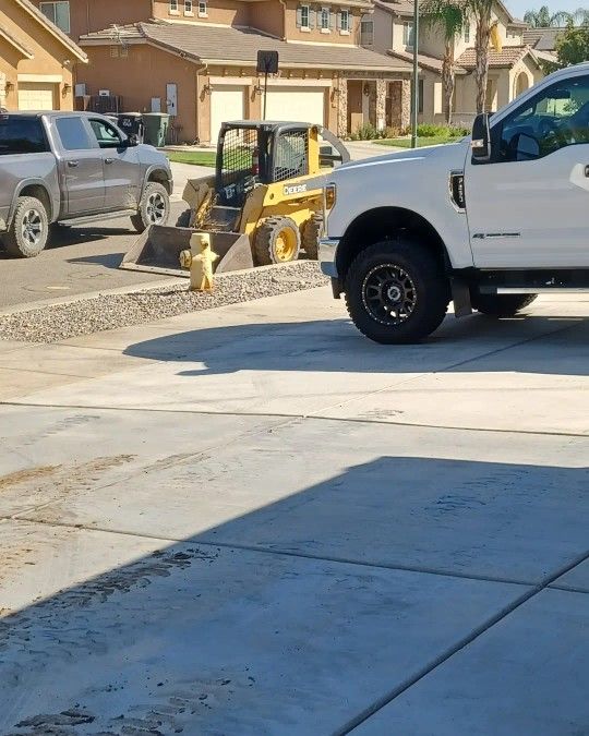 Grass Dirt Trash  Bobcat Dump Trailer 