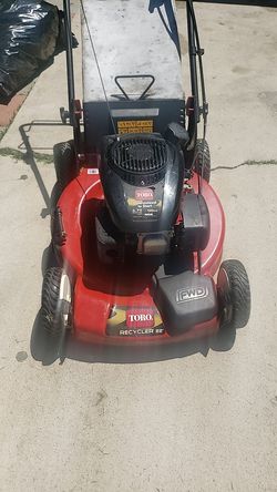Toro self propeller mower